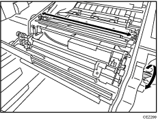 Ilustración del cuerpo de la máquina