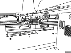 Ilustración del cuerpo de la máquina