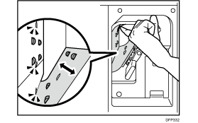 Ilustración del cuerpo de la máquina