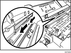 Ilustración del cuerpo de la máquina