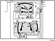 Ilustración del cuerpo de la máquina