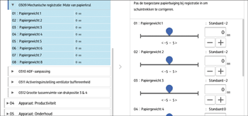 Afbeelding van bedieningspaneel