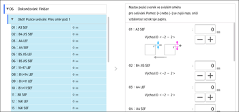 Ilustrace displeje ovládacího panelu