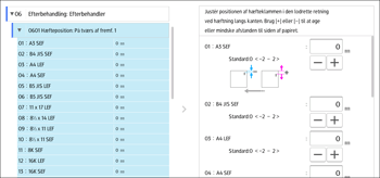 Operation panel screen illustration