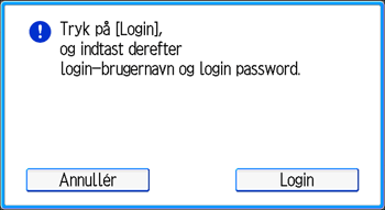 Operation panel screen illustration
