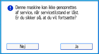 Operation panel screen illustration