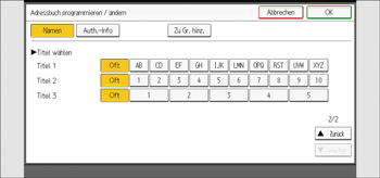 Abbildung Bedienfeld-Display
