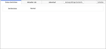 Abbildung Bedienfeld-Display