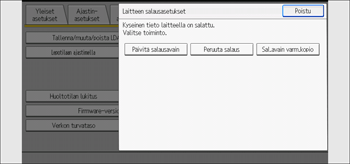 Käyttöpaneelin näyttö