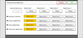 Käyttöpaneelin näyttö