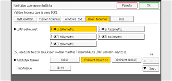 Käyttöpaneelin näyttö