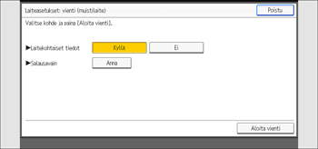 Käyttöpaneelin näyttö