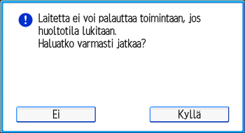 Käyttöpaneelin näyttö