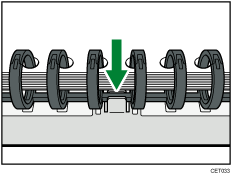 Illustration du support de reliure