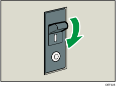 Illustrasjon av jordfeilbryter