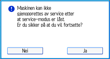 Illustrasjon av betjeningspanelet