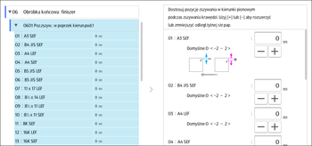 Ilustracja ekranu panela operacyjnego