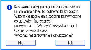 Ilustracja ekranu panela operacyjnego