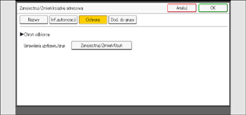 Ilustracja ekranu panela operacyjnego