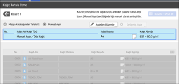 İşletim paneli ekran görseli