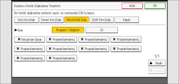 İşletim paneli ekran görseli