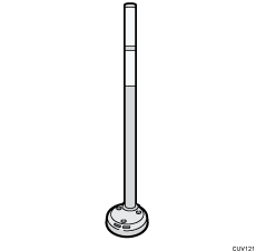 Ilustração da luz de atenção.