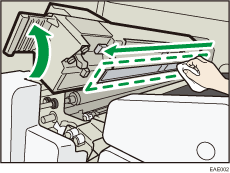 Ilustração da parte interna do equipamento