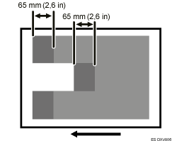 Ilustración de densidad más elevada en el borde anterior