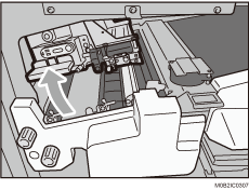 Ilustración del interior de la máquina