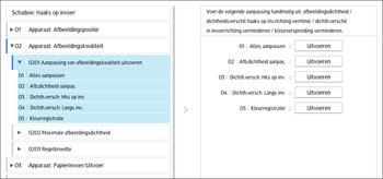 Afbeelding van bedieningspaneel