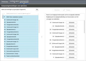Afbeelding van bedieningspaneel