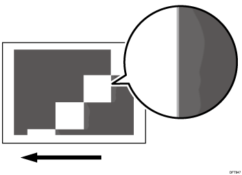 illustrazione di lucidità non uniforme: velata