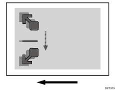 Illustrazione della regolazione della posizione dell'immagine