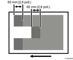 Illustrazione di densità maggiore sul bordo principale