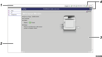 已标注编号的Web浏览器屏幕插图