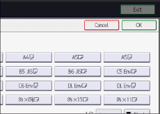 Operation panel screen illustration