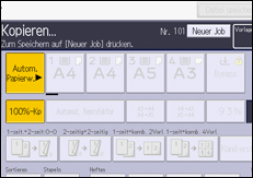 Abbildung Bedienfeld-Display