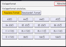 Abbildung Bedienfeld-Display