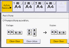 Abbildung Bedienfeld-Display