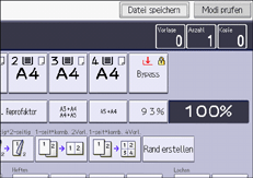 Abbildung Bedienfeld-Display