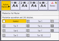 Abbildung Bedienfeld-Display