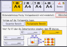 Abbildung Bedienfeld-Display