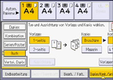 Abbildung Bedienfeld-Display