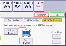 Abbildung Bedienfeld-Display
