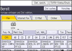 Abbildung Bedienfeld-Display