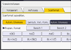 Abbildung Bedienfeld-Display