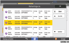 Abbildung Bedienfeld-Display
