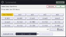Abbildung Bedienfeld-Display
