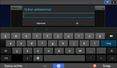 Abbildung Bedienfeld-Display
