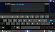 Abbildung Bedienfeld-Display